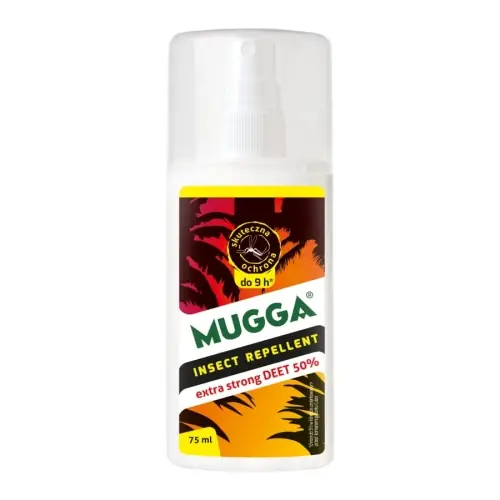 Repelent spray Mugga 50% DEET 75 ml - Produkt ceniony przez klientów