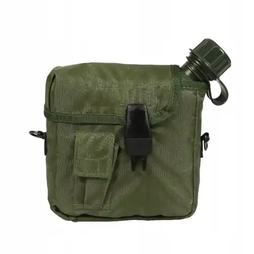 Manierka Wojskowa na Wodę z Torbą na Ramię Mil-Tec US 2QT 1,9 l - Olive - W sprzedaży
