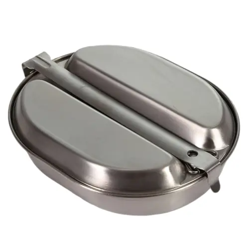 Bezpieczna płatność | Menażka Wojskowa Mil-Tec US Army Mess Kit Stalowa