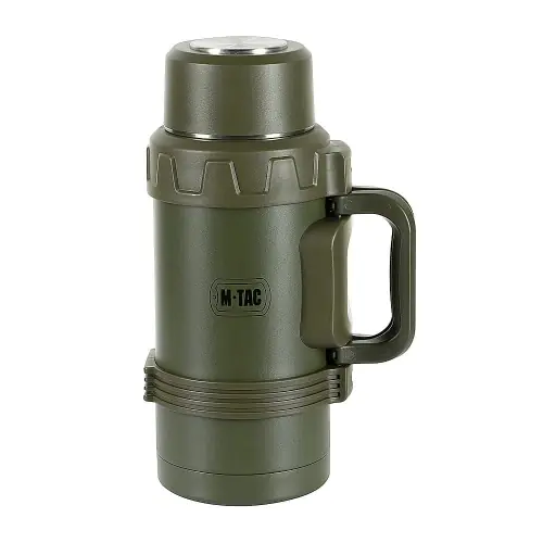 Klienci polecają - Termos Turystyczny M-Tac 1600 ml - Olive