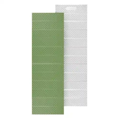 Karimata składana Turystyczna z Podbiciem Aluminium Nils Camp NC17103 + XPE 195 CM - Zielona | Ulubieniec klientów