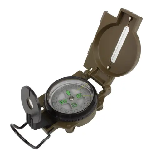 Kompas Wojskowy Busola Mil-Tec Ranger US 1 25000 - Olive | Duży rabat