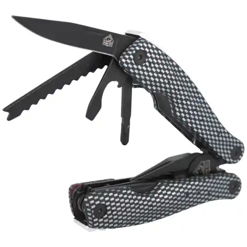 Hit sprzedażowy - MultiTool Puma Solingen Carbon Fiber, Black Coated (7313800)