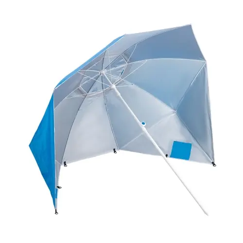 Produkt polecany | Parasol Plażowy Nils Camp NC7822 XL 220 cm - Niebieski