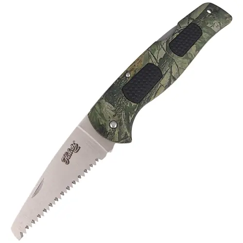 Ekspresowa wysyłka | Piła składana Herbertz Solingen Wood Camo Elastomer, Satin Finish 114mm (55004)
