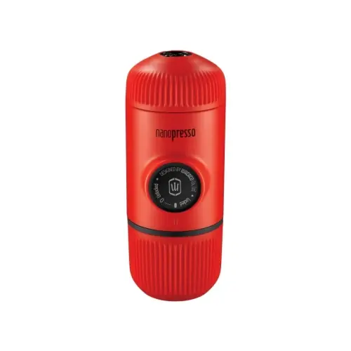 Przenośny Ekspres do Kawy Ciśnieniowy Turystyczny Wacaco Nanopresso - Lava Red | Końcówka serii