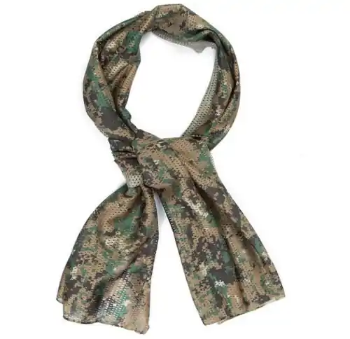 Siatka maskująca Camo Szal Snajperski 155x48cm Marpat Woodland - Sprawdzony wybór