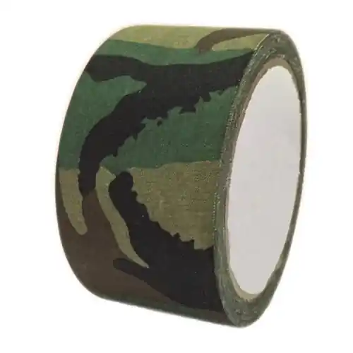 Duży rabat - Taśma Maskująca Samoprzylepna Camo 5cm/10m - Woodland