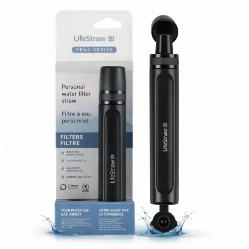Fitr do Wody Survival Słomkowy LifeStraw Peak Personal - Szary - Na zamówienie