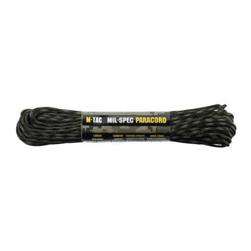 Linka Paracord 3,6 mm M-Tac 550 Mil-Spec - 15m - Black Forest | Właśnie dodano