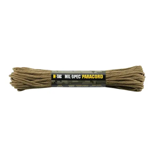 Linka Paracord 3,6 mm M-Tac 550 Mil-Spec - 15m - Coyote USMC | Nowość w ofercie
