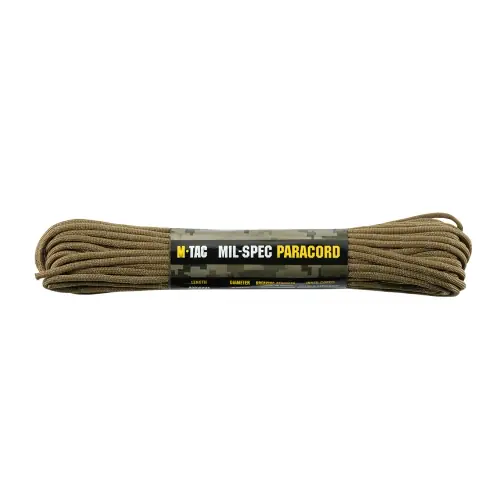Linka Paracord 3,6 mm M-Tac 550 Mil-Spec - 30m - Coyote Reflective | Łatwe zamówienie