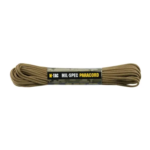 Linka Paracord 3,6 mm M-Tac 550 Mil-Spec - 30m -Coyote - Darmowy zwrot