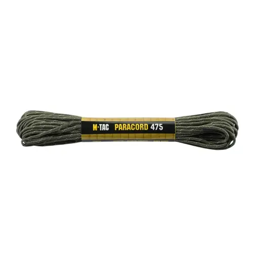 Zamów online - Linka Paracord 3mm M-Tac 475 - 30m - Ranger Green Reflective