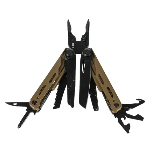 Multitool Narzędzie Wielofunkcyjne M-Tac Type 13 - Brown/Black - Cena obniżona