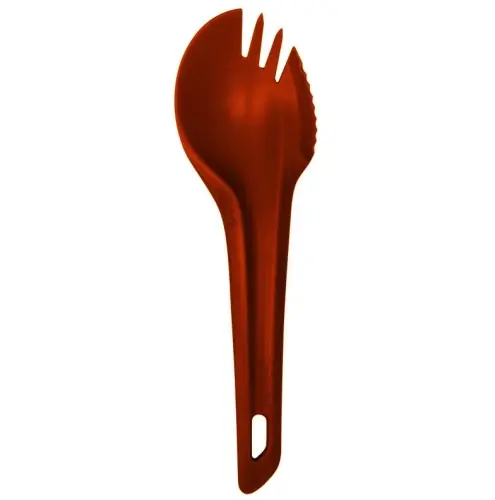 Hit | Niezbędnik Turystyczny Łyskowidelec Wildo Spork (W10308) - Czerwony