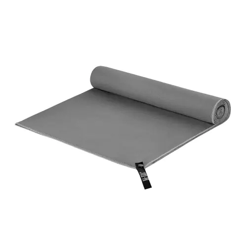 Ręcznik Kąpielowy Szybkoschnący z Mikrofibry Duży M-Tac Szary - 150x75 cm - Cena po obniżce