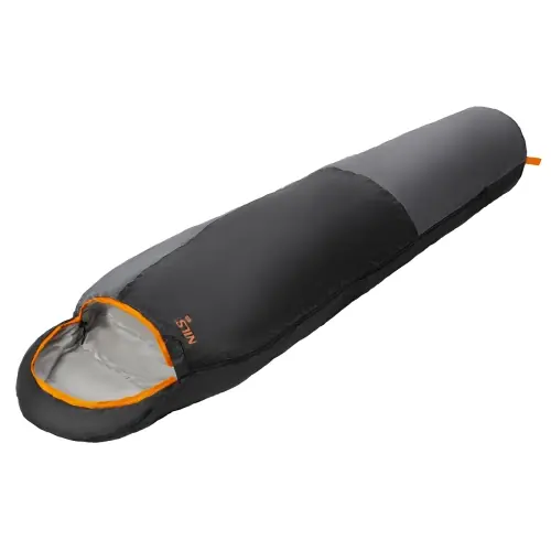 Dodaj do koszyka | śpiwór Turystyczny Nils Camp NC1705 Ultra Light - Szaro-Pomarańczowy