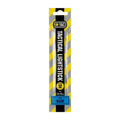 światło Chemiczne LightStick GlowStick świetlik M-Tac 15cm Type 2 - Niebieskie - Wyprzedaż