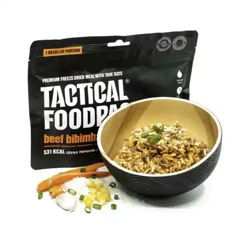 Źywność Liofilizowana Długoterminowa Danie TacticalFP Bibimbap z Wołowiną 420 g | Ulubieniec klientów
