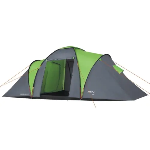 Popularny produkt | Namiot Turystyczny 4 Os. Nils Camp NC6431 Highland IV 4 - Zielony