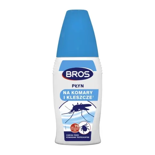 Oszczędź - Płyn Bros Na Komary i Kleszcze DEET 15% do 7 h Ochrony 50 ml