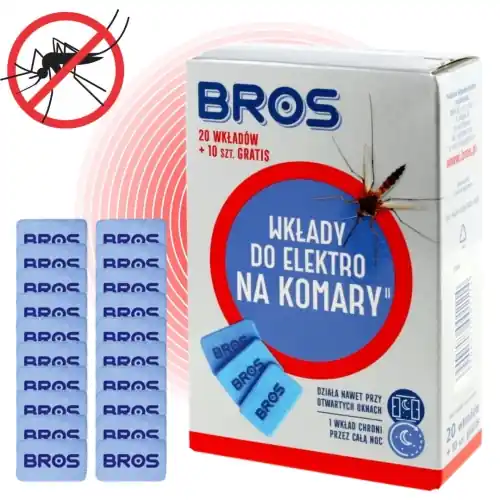 Wkłady Bros Elektro 12h do Odstraszaczy Nitecore 20 szt | Końcówka serii