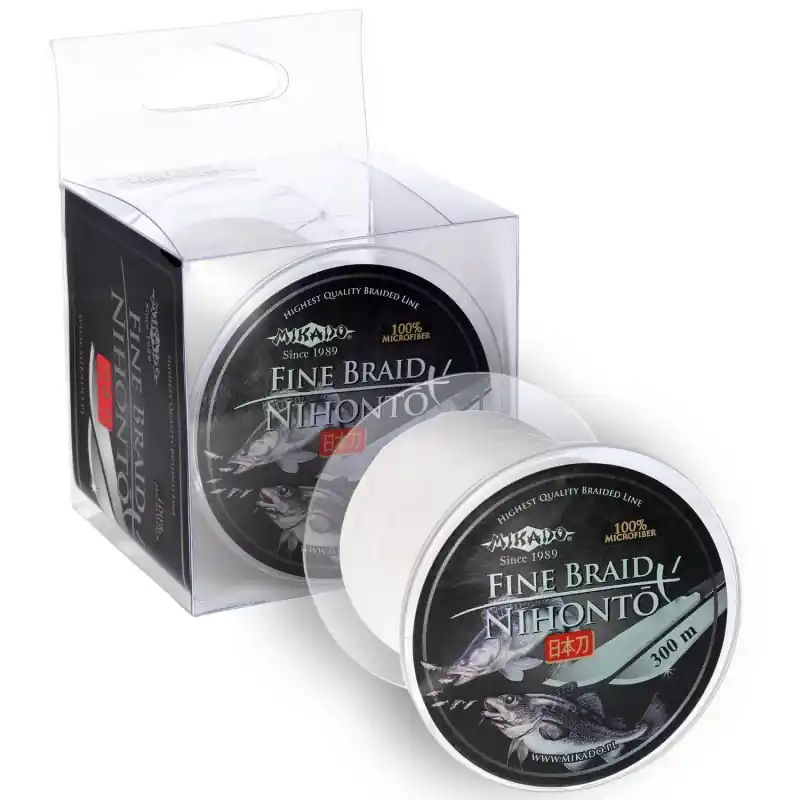 Plecionka Mikado Nihonto Fine Braid 0,08 300m BIAŁA | Nowa pozycja w ofercie