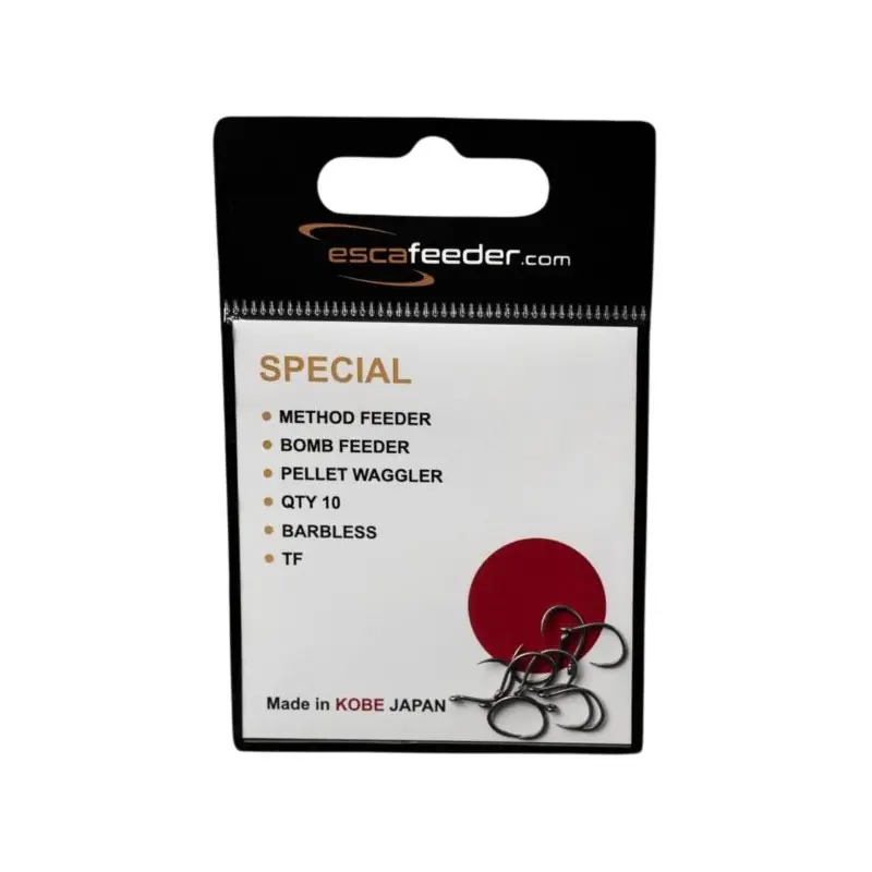 Haczyki bezzadziorowe ESCA FEEDER SPECIAL do METHOD FEEDER r. 10 - Ostatnia szansa