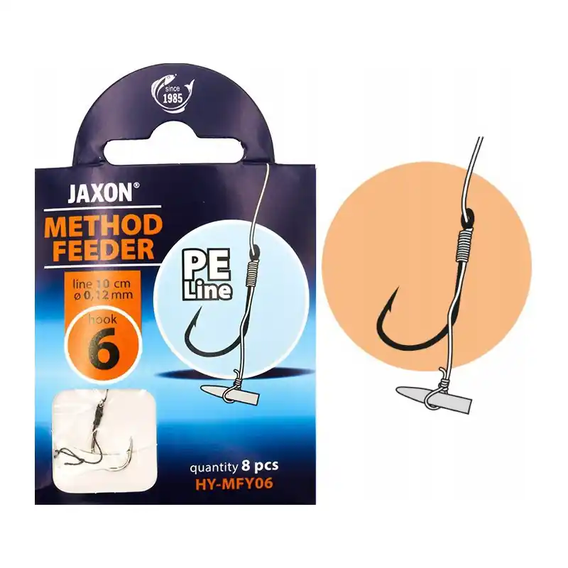 HACZYKI PLECIONKA METHOD FEEDER JAXON 8s stoper 6 HY-MFY06 - Tylko kilka sztuk