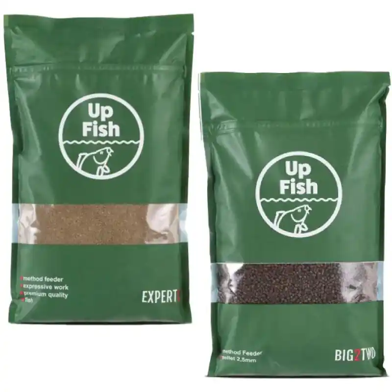 Ekspresowa wysyłka | Zestaw Up Fish Pellet Big 2 2,5mm + Method Mix Epxpert 1
