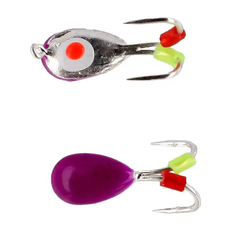 Kupuj bezpiecznie | PRZYNĘTA MIKADO ICE BUG 4mm - FIOLETOWO SREBRNY - op.4szt.