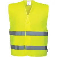 Carpoint Kamizelka Bezpieczeństwa Reflecterend żółty - Oferta kończy się wkrótce