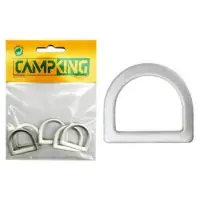 Campking D ring 23 mm, aluminium - Hit