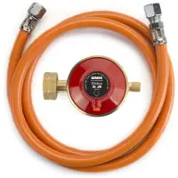 Produkt premium - Gimeg Gasdrukregelaarset Zabezpieczenie Przed Wydmuchem 30 Mbar Kombi X 1/4 Inch Lewo (60 Cm)