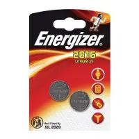 Energizer Lithium 3V CR2016 (2 Kawałki) - Cena po obniżce