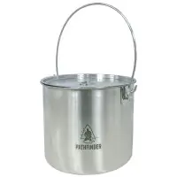 Pathfinder Stal Nierdzewna Bushpot Z Deksel - Produkt wysokiej jakości