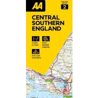 Oferta specjalna | AA Mapa Drogowa 2 Central Southern Anglia Road Map