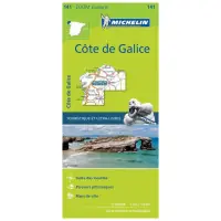 Michelin Mapa Drogowa - Mapa Geograficzna 141 Cote De Galice - Okazja cenowa