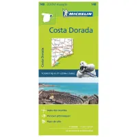 Michelin Mapa Drogowa - Mapa Geograficzna 148 Costa Dorada | Oferta limitowana