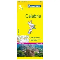 Megacena | Michelin Mapa Drogowa - Mapa Geograficzna 364 Calabria