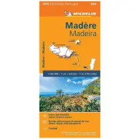 Michelin Mapa Drogowa - Mapa Geograficzna 594 Madeira | Dobra cena