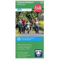 Falk VVV Karta Rowerowa 36. Vlaams Brabant | Tylko kilka sztuk