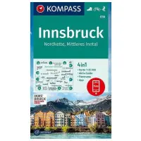 Kompass Mapa Spacerowa 036 Innsbruck I Otoczenie - Bestseller