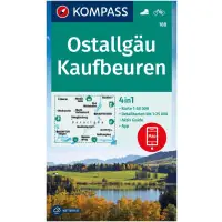 Szybka wysyłka | Kompass Mapa Spacerowa 188 Ostallgäu, Kaufbeuren
