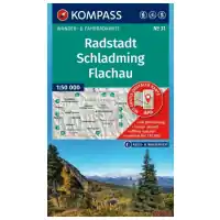 Top produkt - Kompass Mapa Spacerowa 31 Radstadt, Schladming, Flachau