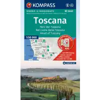 Nowość w sprzedaży | Kompass Mapa Spacerowa 2440 Toscane