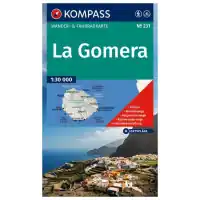 Kompass Mapa Spacerowa 231 La Gomera | Premium