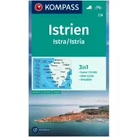 Kompass Mapa Spacerowa 238 Istria | Zamów dziś