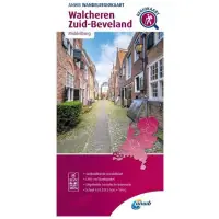 ANWB Mapa Regionu Turystycznego Walcheren, Zuid-Beveland (Middelburg) - Wygodne zakupy